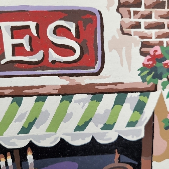 Antiques Shop Advanced Paint By Numbers 14 by 11 Finished Acrylic Painting Retro - Picture 9 of 17